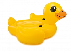 Надувной плотик - Большая желтая утка, размер 221 х 221 х 109 см. (Intex, с56286) - миниатюра