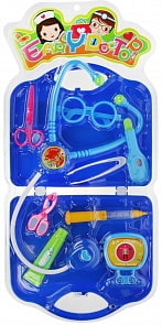 Игровой набор - Доктор, 9 предметов (Shantou, 8302B)