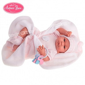Кукла Фернанда в розовом, 40 см. (Antonio Juan Munecas, 3362P)