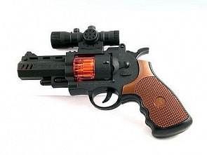 Пистолет Arsenal со звуковыми и световыми эффектами (ABtoys, ARS-254)