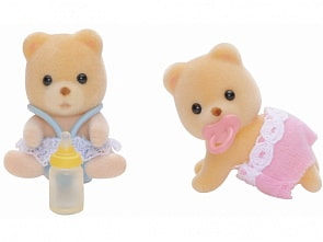 Набор Sylvanian Famillies Мишки-двойняшки (Epoch, 5086st)