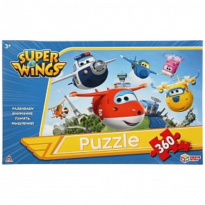 Пазлы - Супер Крылья, 360 деталей (Умка, 4630115523680)
