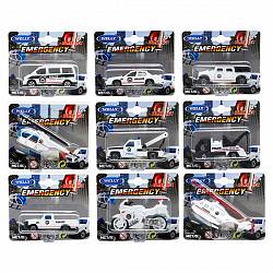 Игрушечная модель полицейской техники – Emergency (Welly, 98630) - миниатюра