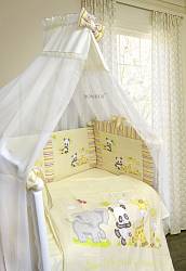 Комплект в кроватку - Панда с друзьями (Bombus, BOM_5573) - миниатюра