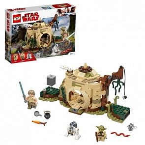 Конструктор Lego Star Wars - Хижина Йоды (Lego, 75208-L)