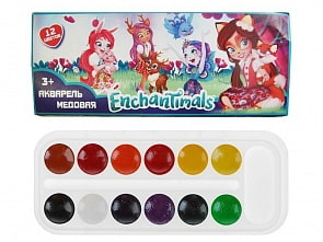 Акварель медовая – Enchantimals, 12 цветов (Centrum, 88695)