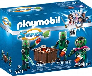 Игровой набор из серии Супер4: Пришелец Сикрониан (Playmobil, 9411pm)