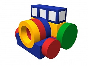 Мягкий игровой комплекс - Трактор (Romana, ДМФ-МК-19.79.00)