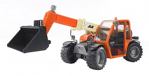 Погрузчик колёсный Bruder JLG 2505 Telehandler с телескопическим ковшом (Bruder, 02-140)