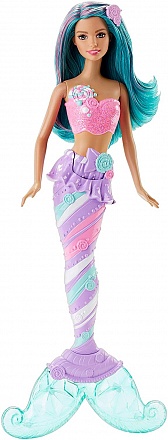 Кукла Barbie Радужная русалочка, 27 см. 