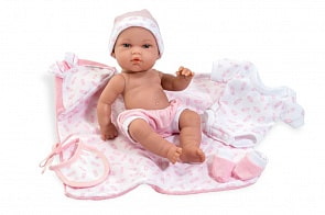 Пупс из коллекции Elegance, 33 см, виниловое тело, с соской и аксессуарами (Arias, Т16346)