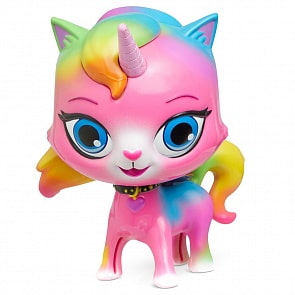 Фигурка с качающейся головой Единорог (Радужно-Бабочково-Единорожная кошка, 40138)