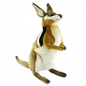Мягкая игрушка Луннокоготный валлаби, 40 см (Hansa, 5173)