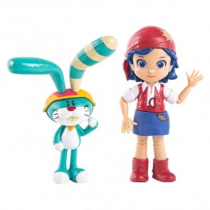 Rainbow Ruby. Фигурки Тандербэлл и Джина из серии Радужный мир Руби (Silverlit, 89023)