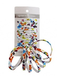 Набор – Бабочки, 8 резинок и 6 заколок (Shantou Gepai, YLB-S001)