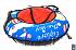 Санки надувные – Тюбинг, воздушные шары, диаметр 105 см  - миниатюра №4
