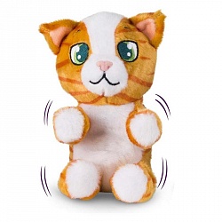 Интерактивная игрушка – Котенок, рыжий полосатый, звук (IMC Toys, 96790) - миниатюра