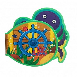 Книжка-игрушка. Кто живет на дне моря? Формы (Malamalama, 68213)