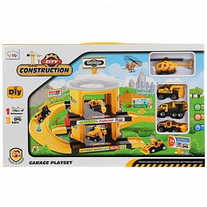 Парковка 2 уровня с машинками и аксессуарами (Z782-H06256)