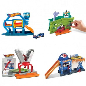 Hot Wheels. Трансформирующиеся игровые наборы (Mattel, DWK99)