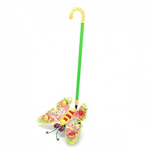 Каталка - Бабочка с ручкой (Shantou, A762-H28008sim)