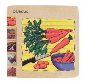 Развивающий Пазл "Морковка" Развивающий Пазл "Морковка"