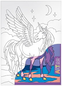 Основа для творчества АРТ – Единорог, средняя (Айрис Пресс, 25884АП)