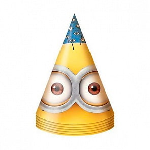 Набор колпачков 6 шт. из серии Minions (Росмэн, 32116ros)