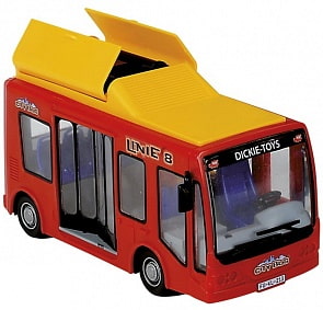Городской автобус, 1:32, 16 см., фрикционный, 2 вида (Dickie, 3823003)