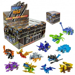 Сюрприз-Трансформер конструктор - Монстр в кубе, 12 видов (1Toy, Т19015) (ассортимент)