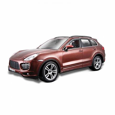 Металлическая сборная машинка Porsche Cayenne Turbo 