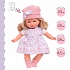 Кукла озвученная Марисела в розовом 30 см плачет мягконабивная  - миниатюра №2
