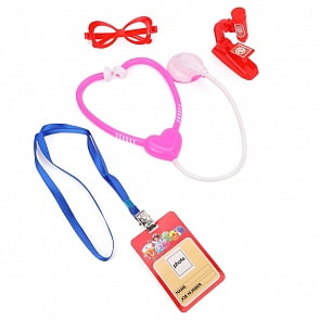 Набор доктора 4 предмета, пакет (Наша Игрушка, LXD2019-D)