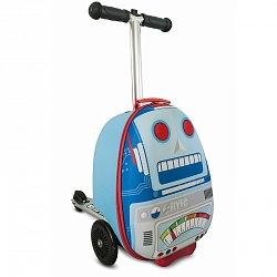 Самокат-чемодан - Sparky The Robot (Zinc, ZC04468) - миниатюра