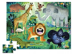 Пазл - Дикие животные, 36 деталей (Crocodile Creek, 4071-4)