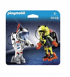 Конструктор Playmobil. ДУО: Астронавты (Playmobil, 9448pm) - миниатюра