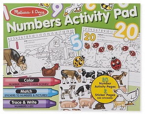 Набор стикеров из серии Творчество – Цифры (Melissa&Doug, 8566_md)