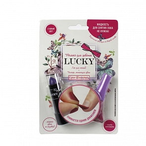 Набор детской косметики Luсky - Помада, меняющая цвет и сиреневый лак 22К (Luсky, Т13801)