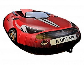 Тюбинг Ferrari Snow Racer с сиденьем, длина 120 см., красный (RT, 4515RT)