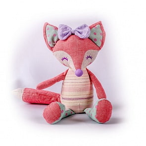 Мягкая игрушка - Лисичка Розочка, 23 см (Gulliver, 74-1529131)