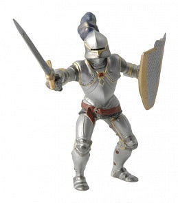 Фигурка Papo Рыцарь в доспехах, синий (Papo, 39245)