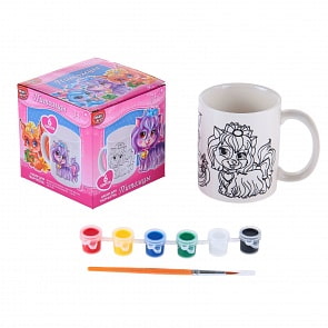 Кружка для росписи Любимые питомцы (Multiart, 71-28sim)