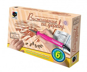 Прибор для выжигания "Долгое путешествие". 6 насадок (Фантазер, 367053).