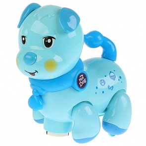 Собака, свет + звук, разные цвета (J404-H01001) (ассортимент)