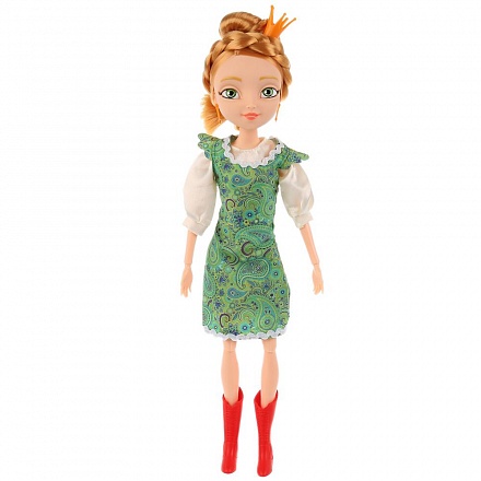 Кукла Василиса из серии Царевны, 29 см., руки и ноги сгибаются, 4 аксессуара 