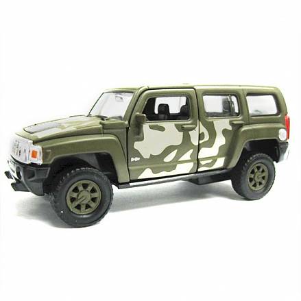 Модель военной машины Hummer H3, масштаб 1:34-39 