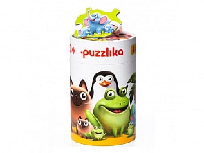 Набор пазлов 5в1 - Вместе с ребенком, 33 детали (Puzzlika, 13098)