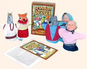 Кукольный театр "Битый небитого везет" 5 персон (Русский стиль, 11205в)