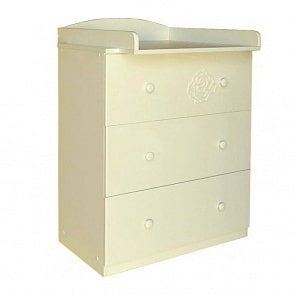 Комод детский - Розали, слоновая кость (Островок Уюта, 00-0008600 слоновая кость)