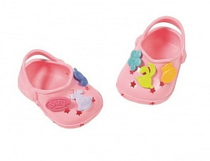 Игрушка Baby born - Сандалии фантазийные, светло-розовые (Zapf Creation, 824-597L)